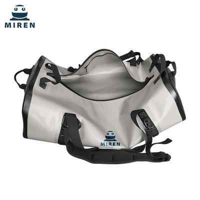 Sac marin résistant à l'eau de sac sec 70 litres de matériel de TPU de couleur gris-clair