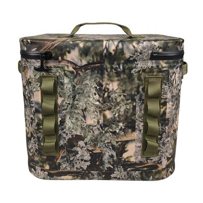 Sac à dos du refroidisseur 20l imperméable, refroidisseurs dégrossis mous de camouflage pour la randonnée campante