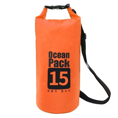 Sac sec imperméable extérieur du PVC 500D avec la capacité de 5L 10L 15L
