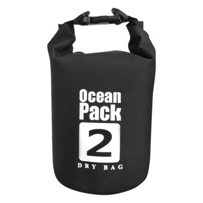 Sac sec étanche de PVC, sac imperméable 2 litres pour l'OEM de pêche de natation