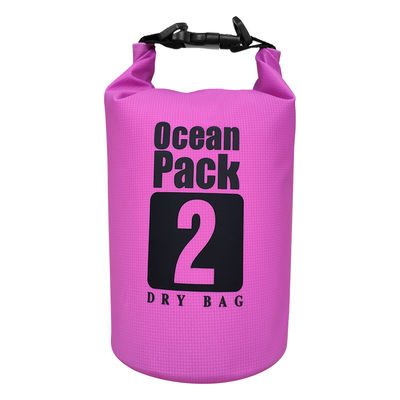 Sac sec étanche de PVC, sac imperméable 2 litres pour l'OEM de pêche de natation