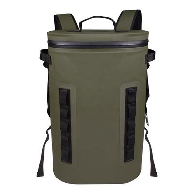 sac à dos mou de refroidisseur de 21L TPU, ODM thermique portatif de sac de transporteur de refroidisseur de vin