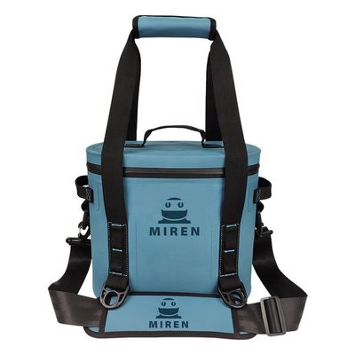 Sac plus frais carré réutilisable isolé 8 litres pour le barbecue extérieur de tourisme