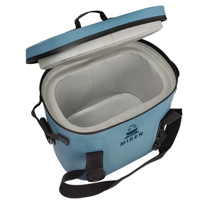 Sac plus frais carré réutilisable isolé 8 litres pour le barbecue extérieur de tourisme