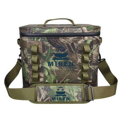 Forme carrée durable de sac de refroidisseur de la couleur 20L de camouflage imperméable