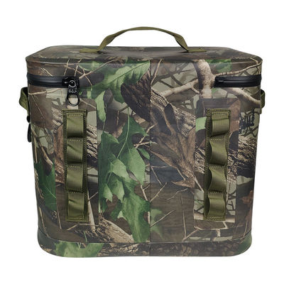 Forme carrée durable de sac de refroidisseur de la couleur 20L de camouflage imperméable