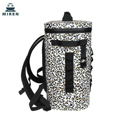 TPU sac de pique-nique résistant à l' eau, camouflage léopard Cooler isolé sac à dos 20L