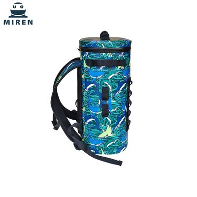 Le matériel doux TPU de sac de refroidisseur de pique-nique de motif de camouflage 29 bidons la capacité pour camper