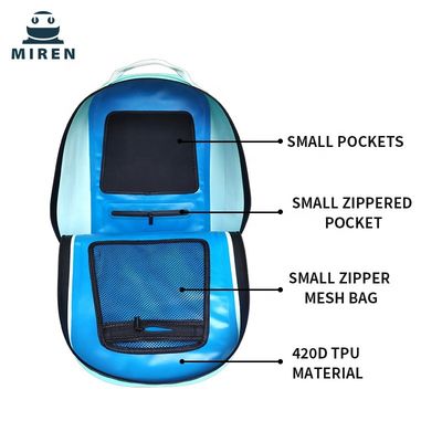 Matériel imperméable du sac à dos TPU 1680D du sac 25l sec pour le canoë-kayak de flottement