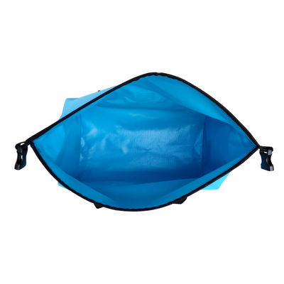 Sac de séchage étanche en PVC bleu portable, poids léger