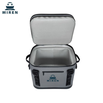 Sac isotherme isolé de 24 canettes avec matériau Hypalon de poche avant