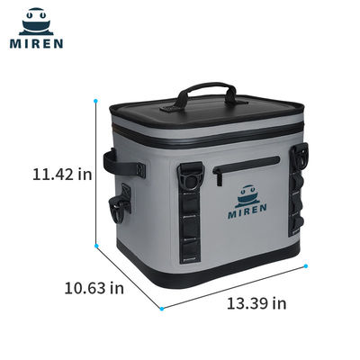 Sac isotherme isolé de 24 canettes avec matériau Hypalon de poche avant