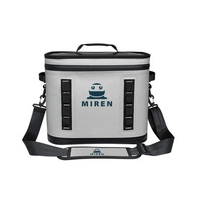 Marché chaud personnalisable 30 boîtes de grande capacité sac de refroidisseur doux avec coque et revêtement TPU 840D à l'épreuve des fuites