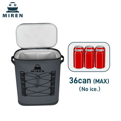 36 Capacité Cooler doux sac à dos étanche Cooler de sac à dos isolé avec coutures anti-fuite