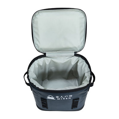 24 boîtes à demi-cousu sac de refroidisseur doux avec revêtement anti-fuite isolé pour les déjeuners en boîte Bento isolé