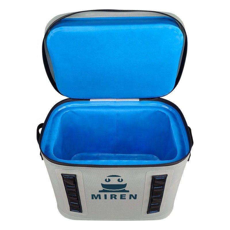 Couleur gris-clair portative légère du sac 20L plus frais pour le camping de barbecue